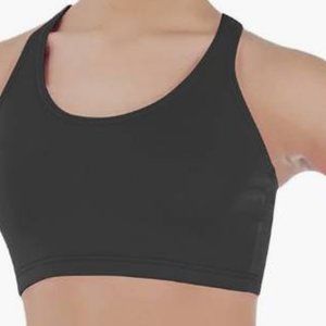 Body Wrappers Prowear Racerback Bra 2X Black